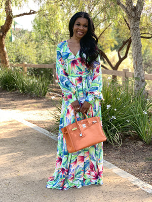 "Brunch With Me" Wrap Dress