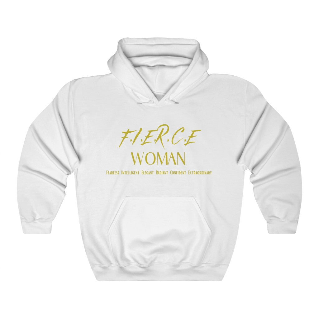 Fierce Woman Hooded Sweatshirt